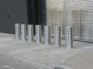 Stainless steel bollard material